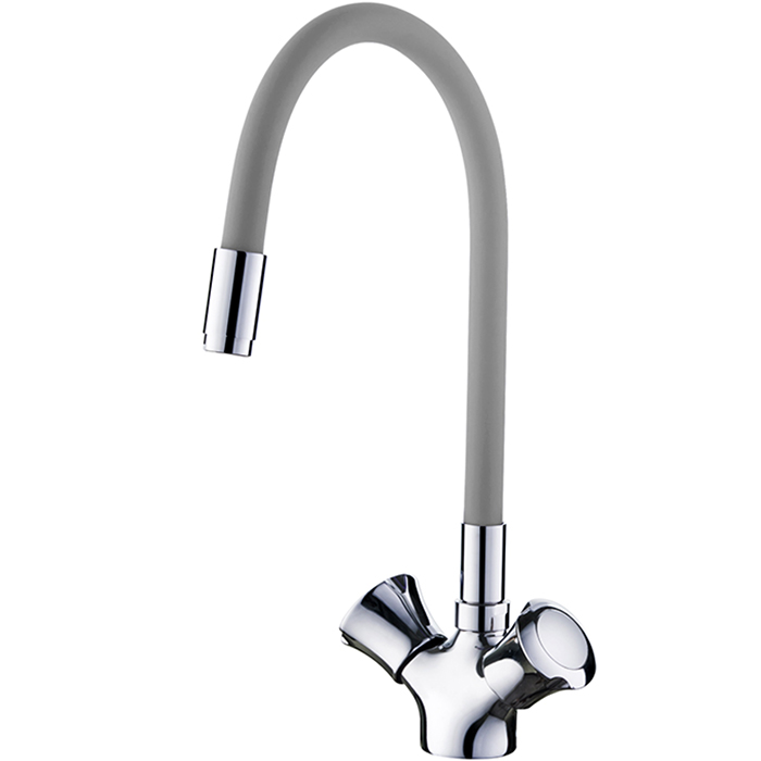 Смеситель для кухни с гибким изливом Ledeme L4022-9