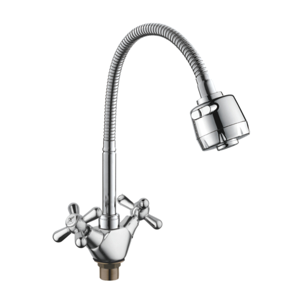 Смеситель для кухни с гибким изливом Ledeme L4318-3