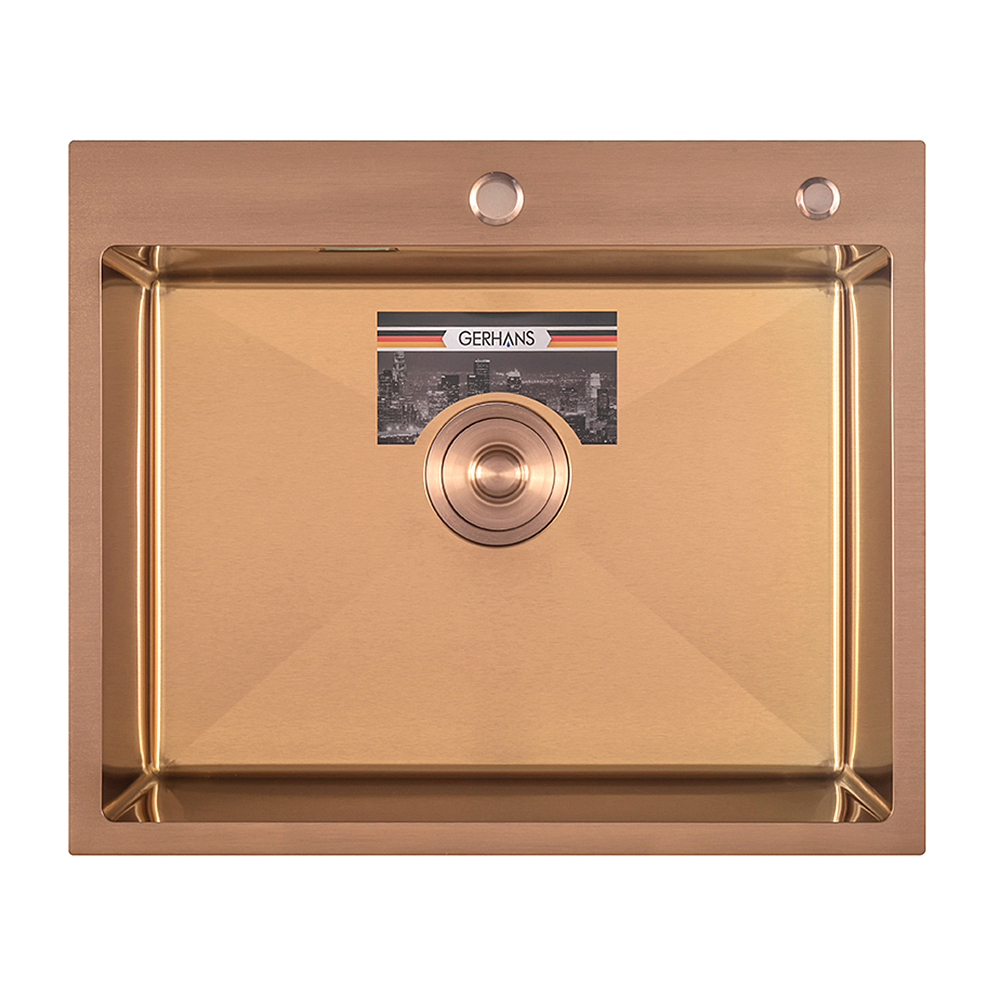 Мойка для кухни из нержавеющей стали Gerhans K36050RG