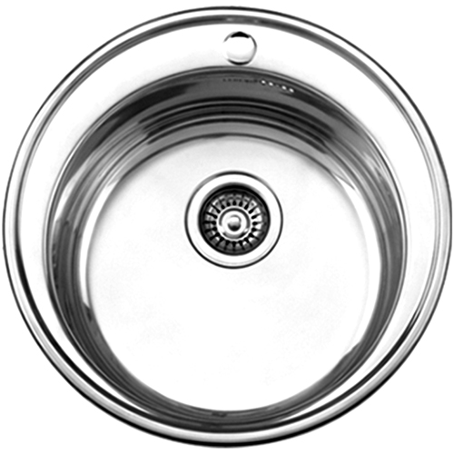 Мойка из нержавеющей стали врезная 51x51 см Ledeme L75151-6