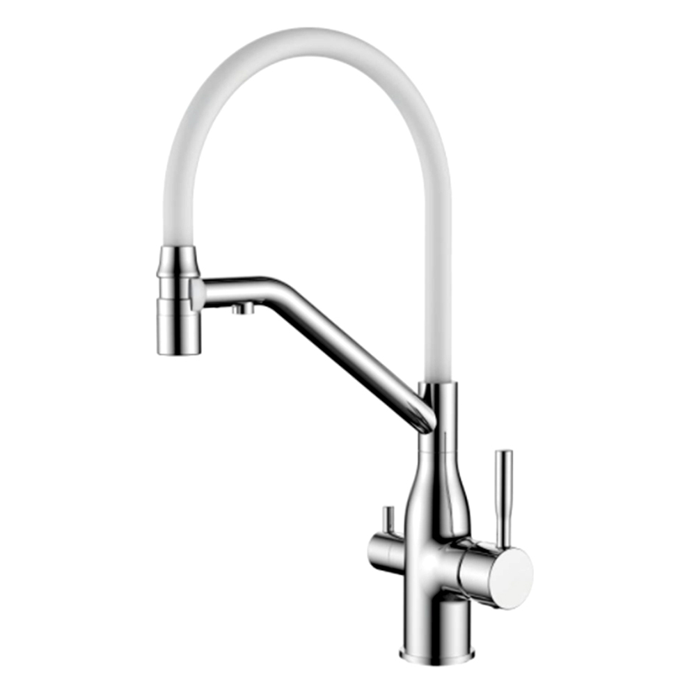 Смеситель для кухни с гибким изливом Ledeme L4797-3
