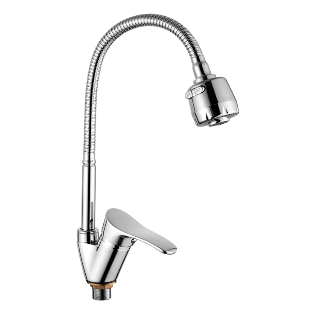 Смеситель для кухни с гибким изливом Ledeme L4314-B