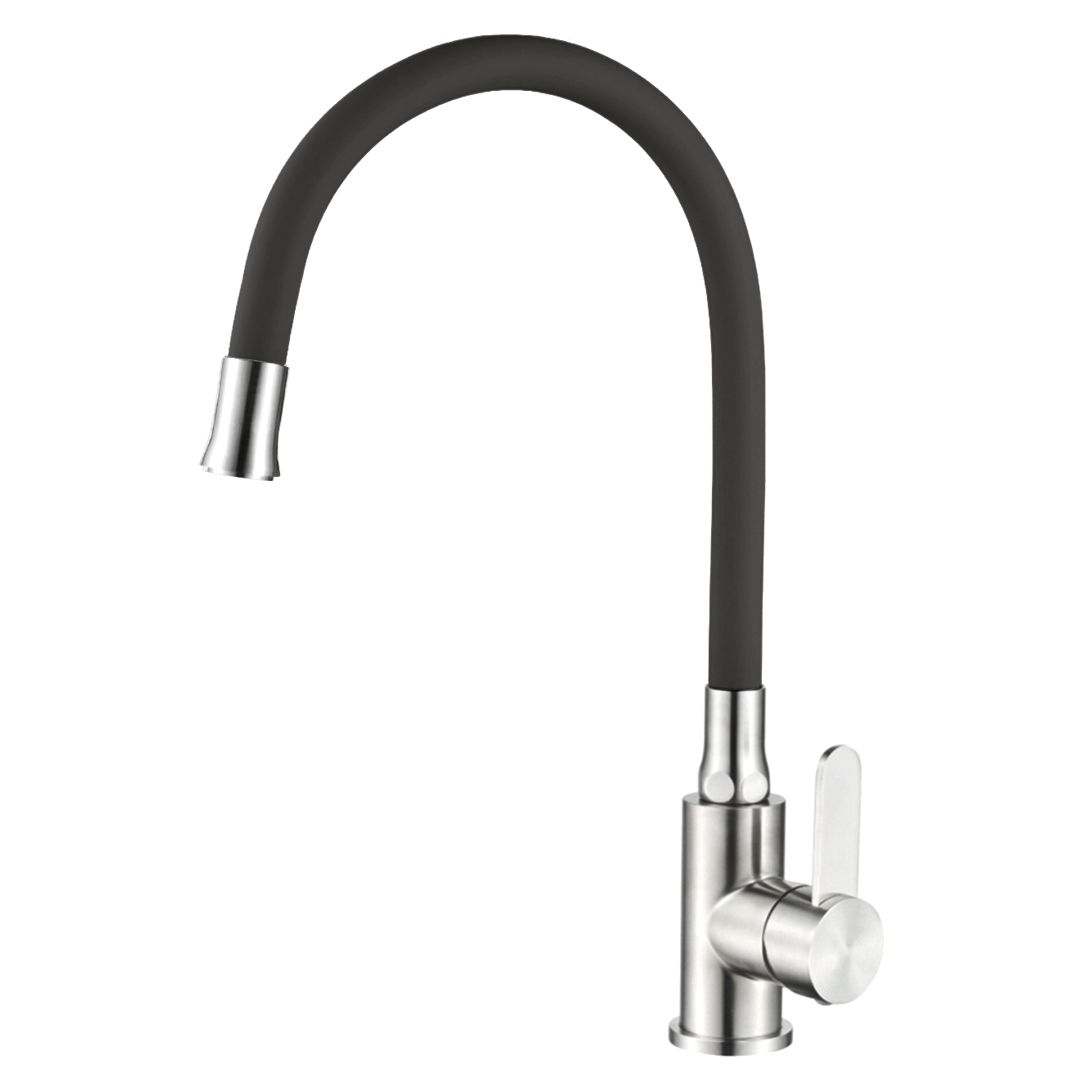 Смеситель для кухни с гибким изливом Ledeme L74004-2