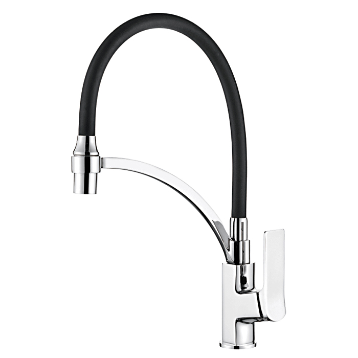 Смеситель для кухни с гибким изливом Ledeme L4075-2