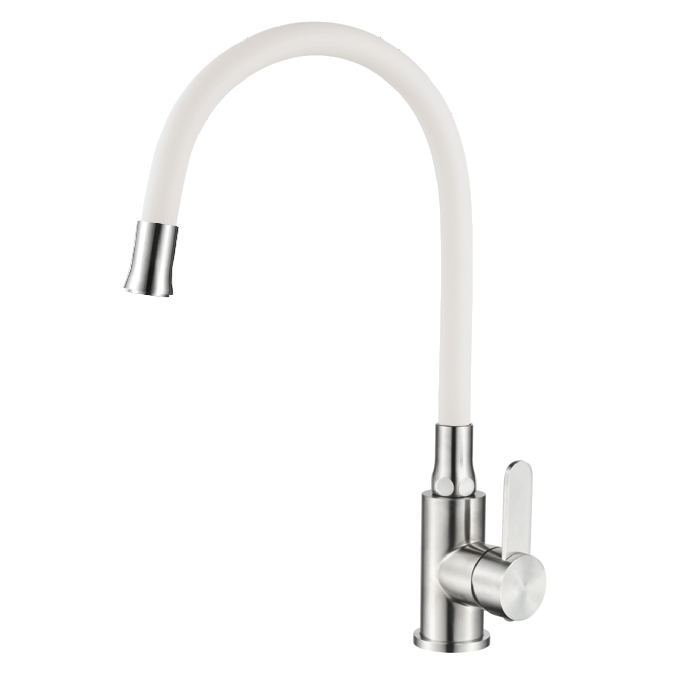 Смеситель для кухни с гибким изливом Ledeme L74004-3