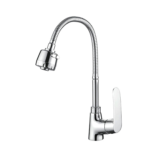 Смеситель для кухни с гибким изливом Ledeme L4372