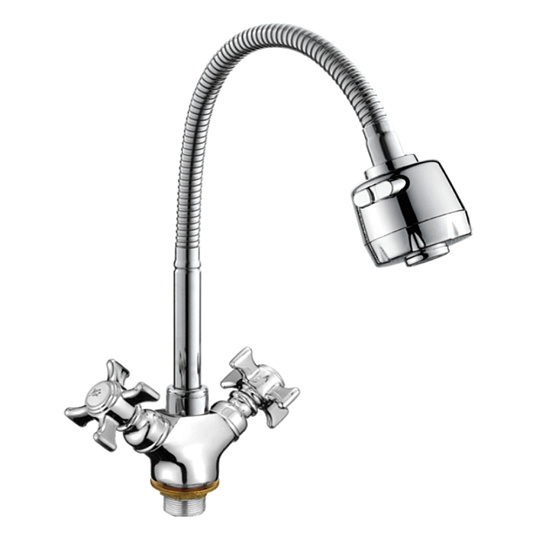 Смеситель для кухни с гибким изливом Ledeme L4311-3