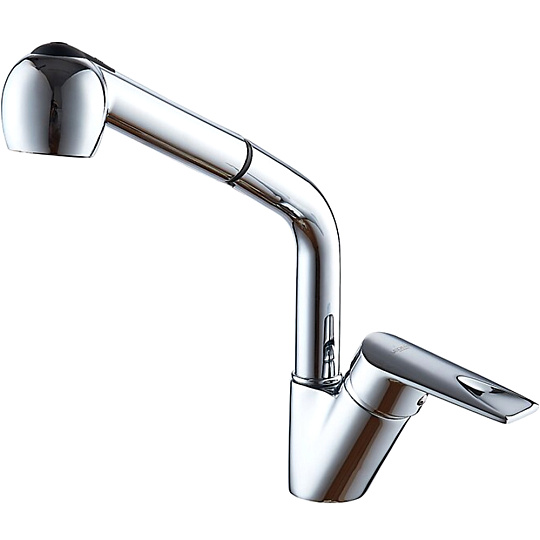 Смеситель для кухни с выдвижной лейкой Ledeme L6040