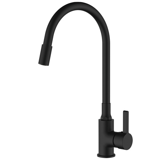 Смеситель для кухни с гибким изливом Ledeme L4898B-2